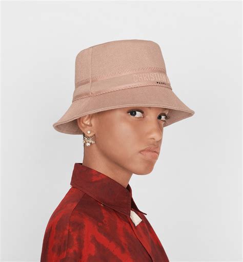 pink dior hat|dior bucket hat women.